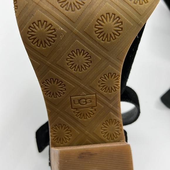 UGG BLACK VELVET HEEL SIZE 10 - Picture 5 of 11
